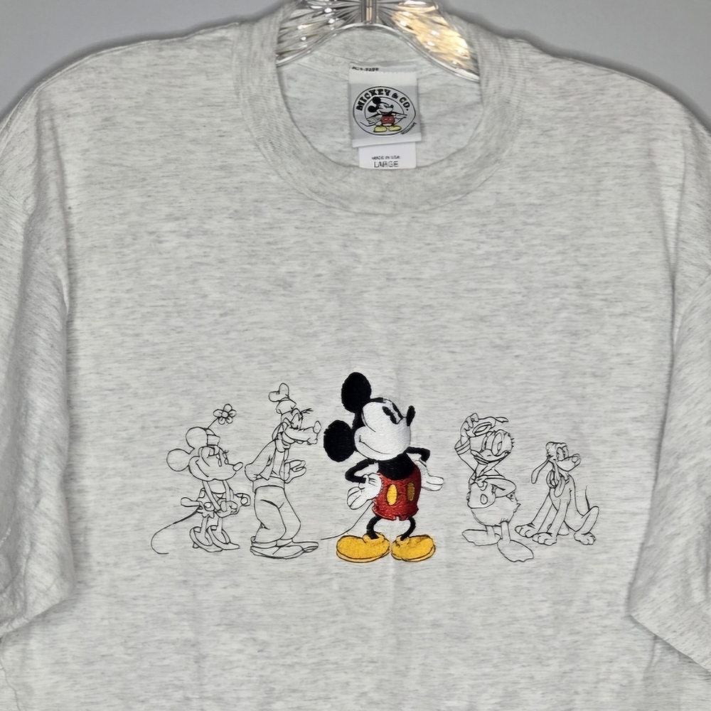 Disney Gray Short Sleeve Tee